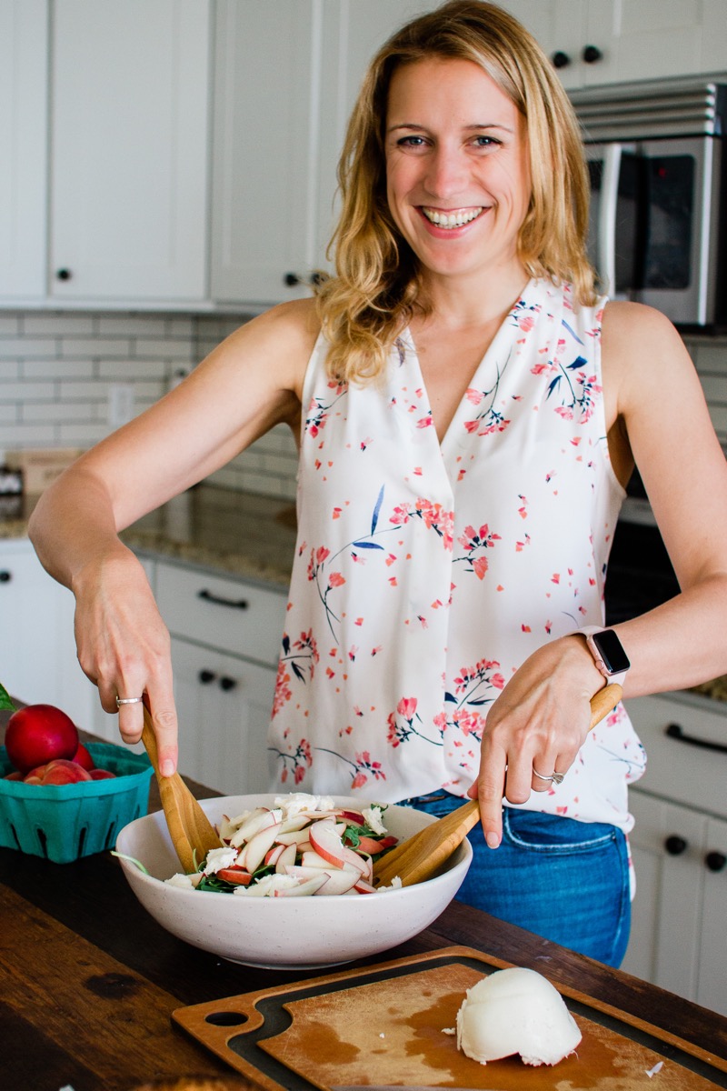 Edwina Clark in the kitchen